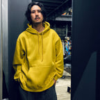 STRAIGHT UP HOODIE #MUSTARD [FW23-SW03]