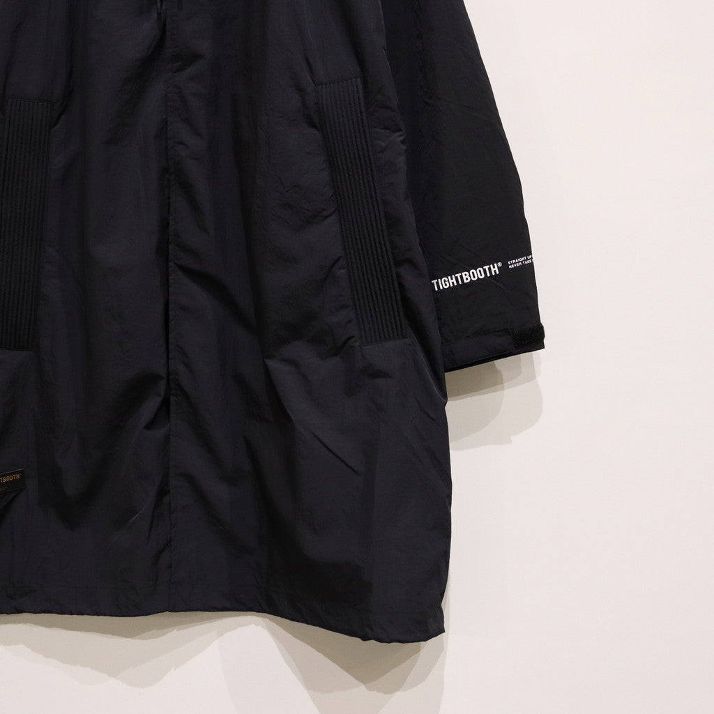 HOODED BIG COAT #BLACK [FW23-JK12]