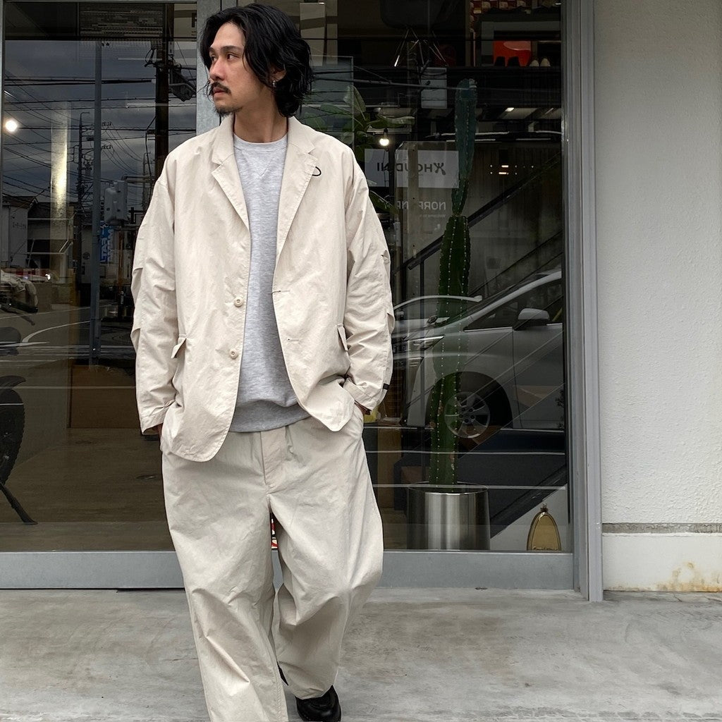 科技寬鬆 2B 外套 #ECRU [BJ-55024]