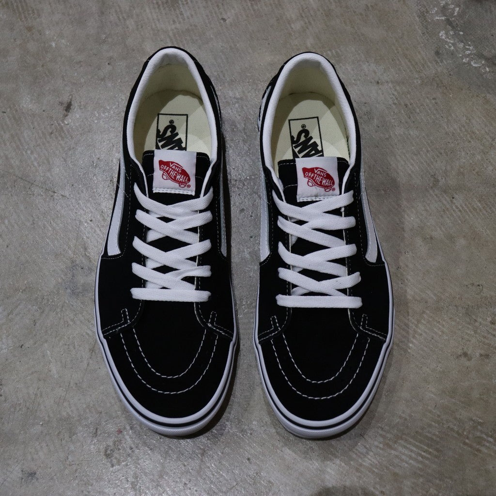 UA SK8-LOW #BLACK/TRUE WHITE [VN0A4UUK6BT]
