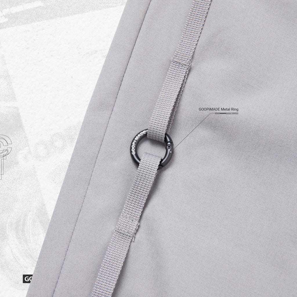 TBPR | “GMT-01P”圖工褲#淺灰 [GOOPI-23AW-DEC-TBPR-04]