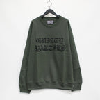 HEAVY WEIGHT CREW NECK SWEAT SHIRT -TYPE 3- #GREEN [23FW-WMC-SS06]
