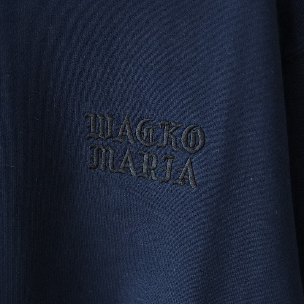 HEAVY WEIGHT CREW NECK SWEAT SHIRT -TYPE 2- #NAVY [24SS-WMC-SS07]