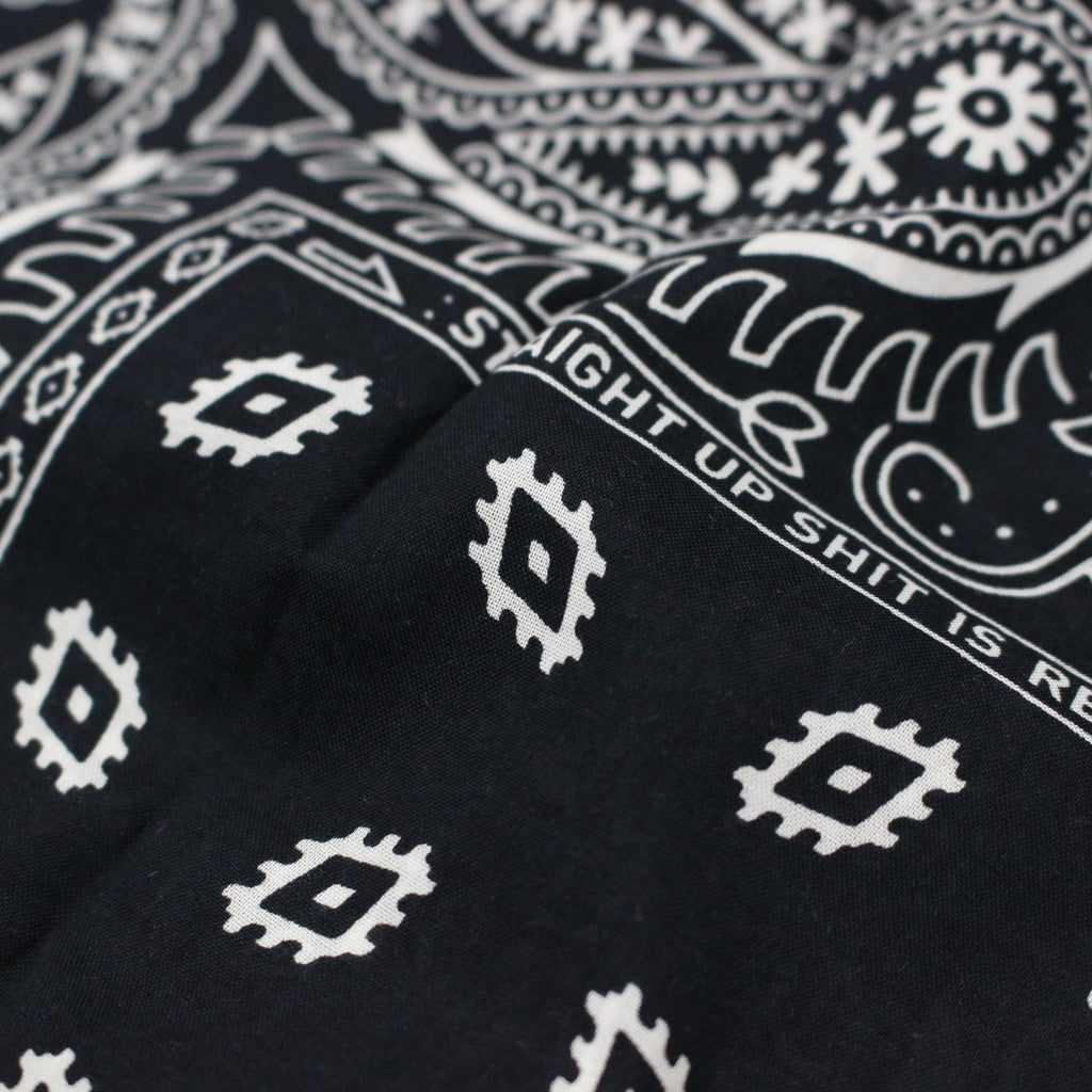 PAISLEY BANDANA #BLACK [SS23-A04]
