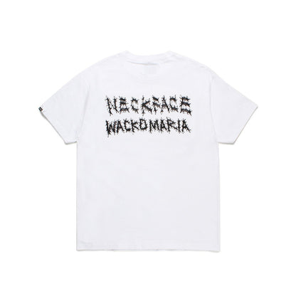 NECK FACE | CREW NECK T-SHIRT -TYPE 6- #WHITE [NECKFACE-WM-TEE31]