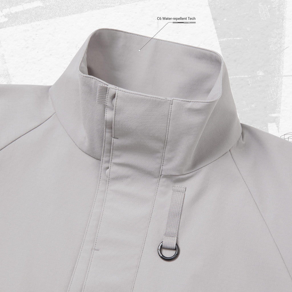 TBPR | “GMT-03J” 3D 切割屏蔽外套#淺灰 [GOOPI-23AW-DEC-TBPR-03]