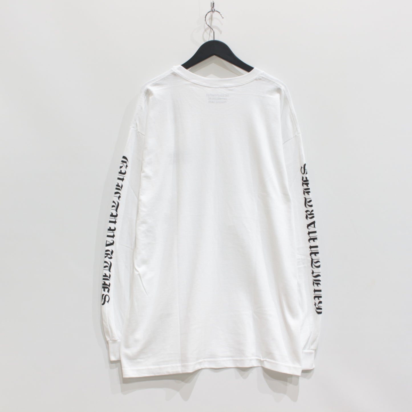 CREW NECK LONG SLEEVE T-SHIRT -TYPE 2- #WHITE [23FW-WMT-LT02]