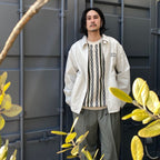 圓領毛衣 - 型號 1- #BEIGE [24SS-WMK-KN22]