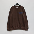 BLUE NOTE | CREW NECK SWEAT SHIRT -TYPE 4- #BROWN [BLUENOTE-WM-SS08]