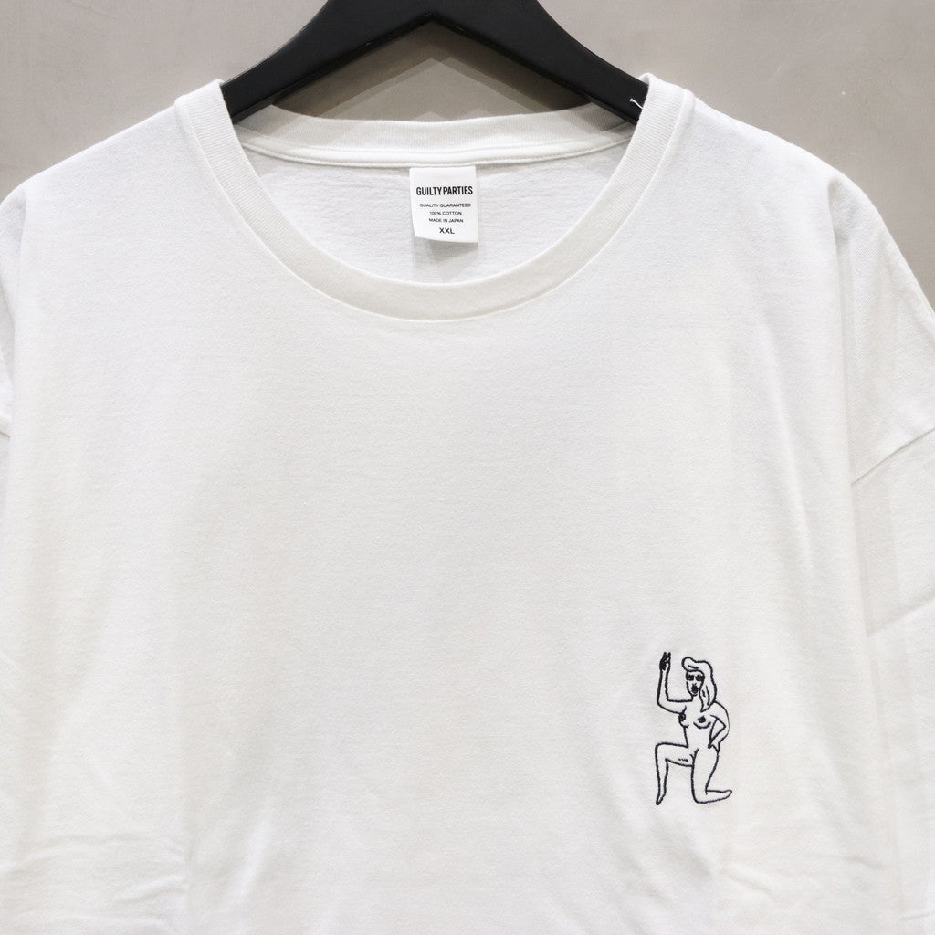 WASHED HEAVY WEIGHT CREW NECK T-SHIRT -TYPE 3- #WHITE [24SSE-WMT-WT03]