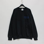 藍色音符 | 圓領運動衫 - 類型 1- #黑色 [BLUENOTE-WM-SS05]