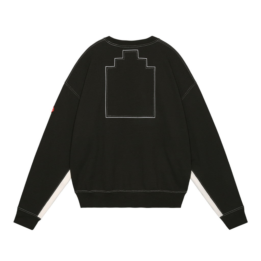 SOLID CREW NECK 2 #BLACK [CES24CS09]