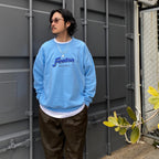 圓領運動衫 - 型號 3- #藍色 [24SS-WMC-SS03]