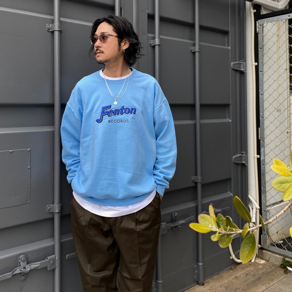 圓領運動衫 - 型號 3- #藍色 [24SS-WMC-SS03]