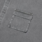 OVERDYE COLOUR DENIM BIG SHIRT #GREEN [CES24SH03]