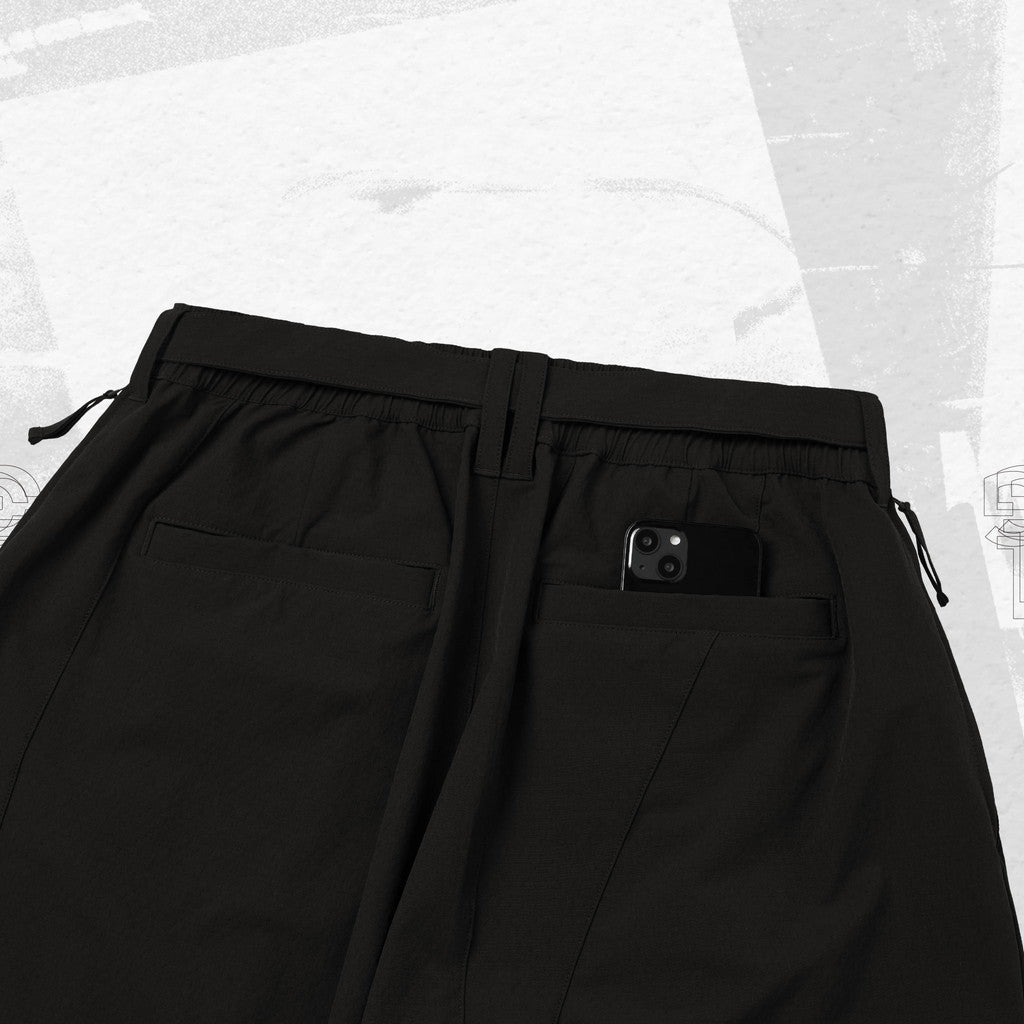 TBPR |「GMT-03P」肩帶寬鬆休閒褲#SHADOW [GOOPI-23AW-DEC-TBPR-05]