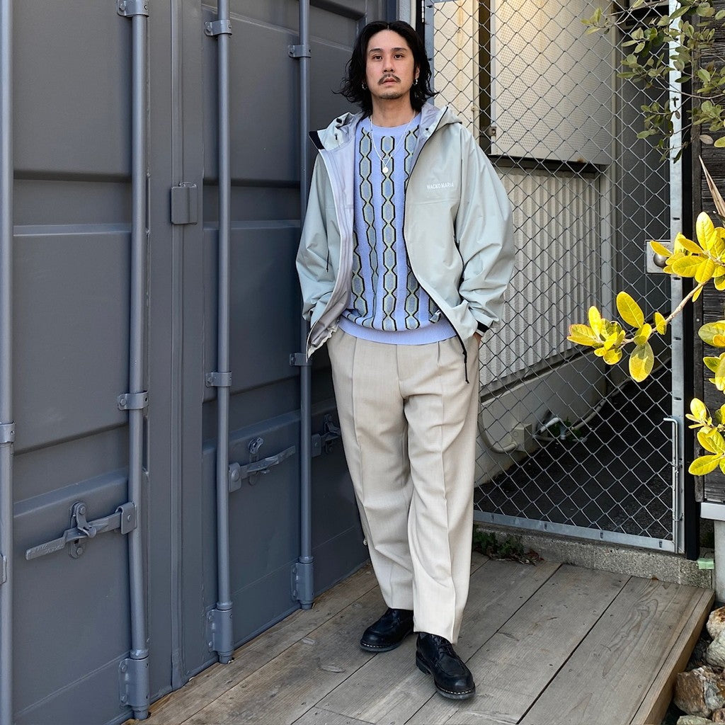 圓領毛衣 -2 型 - #藍色 [24SS-WMK-KN23]