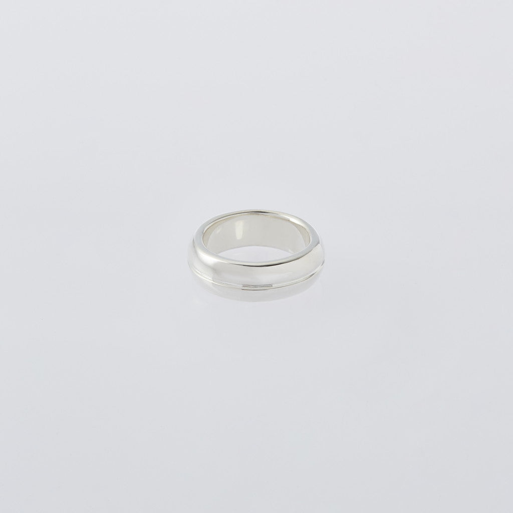 Line -Narrow- Ring #SILVER [XOR070]