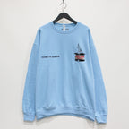 CREW NECK SWEAT SHIRT -TYPE 2- #BLUE [23FW-WMC-SS10]