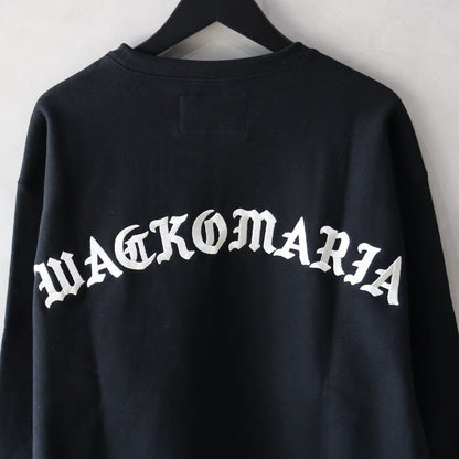 HEAVY WEIGHT CREW NECK SWEAT SHIRT -TYPE 2- #BLACK [24SS-WMC-SS07]