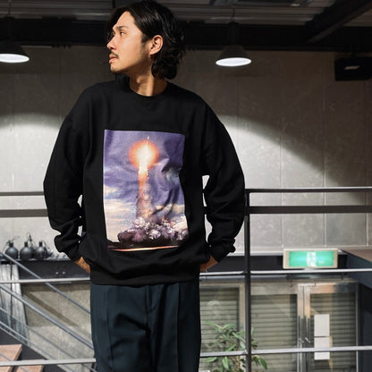 JIRO KONAMI | CREW NECK SWEAT SHIRT - TYPE 1 - #BLACK [JIROKONAMI-WM-SS01]