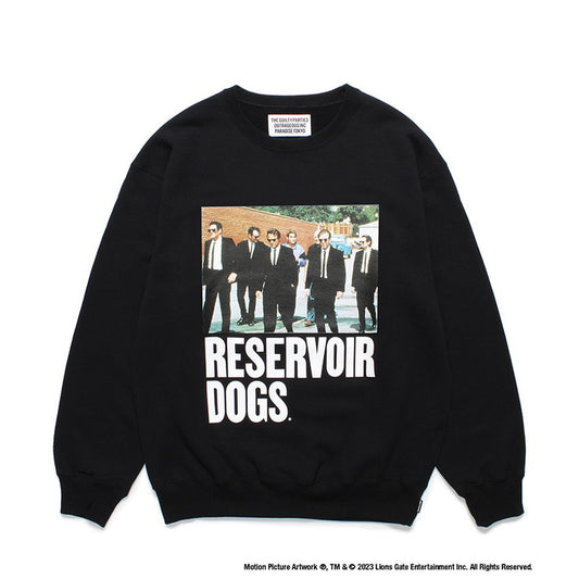 RESERVOIR DOGS | MIDDLE WEIGHT CREW NECK SWEAT SHIRT #BLACK [RD-WM-SS02]