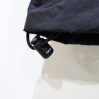 HOODED BIG COAT #BLACK [FW23-JK12]