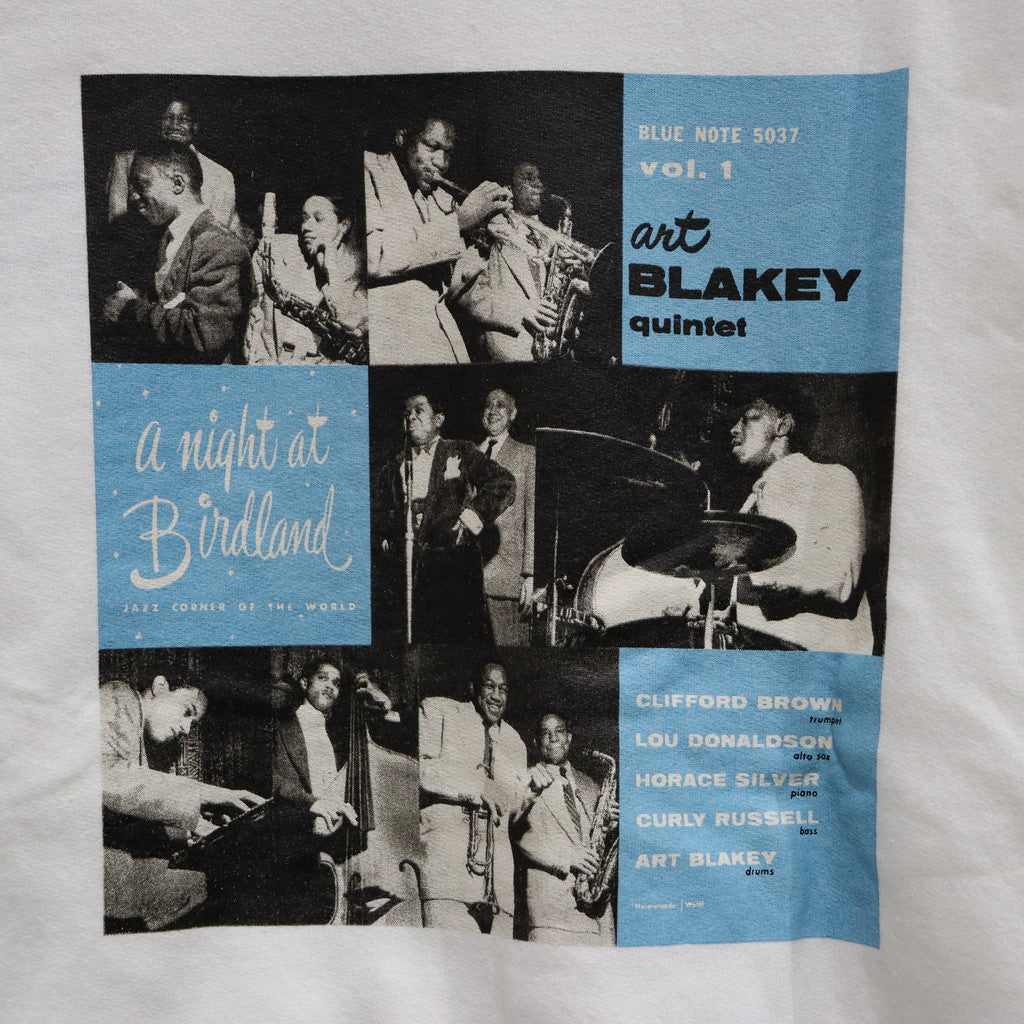 藍色音符 | 圓領運動衫 - 類型 1- #白色 [BLUENOTE-WM-SS05]