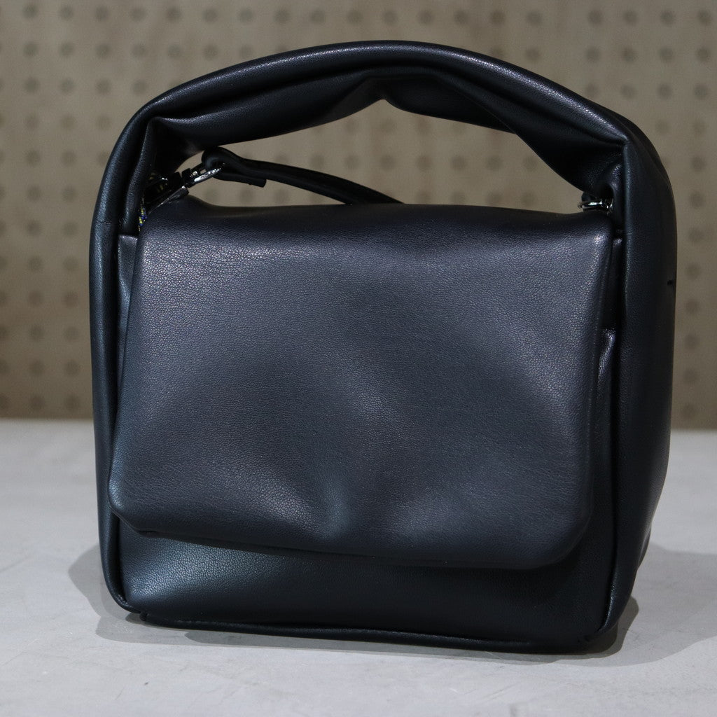 TECH LEATHER MINI POUCH #BLACK [FLE34241B0002]