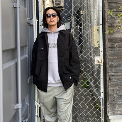 wt_MIDDLE WEIGHT PULLOVER HOODED SWEAT SHIRT -TYPE 2- #GRAY [24SS-WMC-SS14]