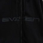 蟒蛇抓絨拉鍊連帽衫 #黑色 [23FW-SW03]