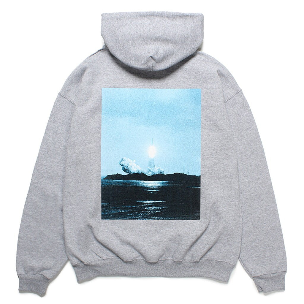 JIRO KONAMI | PULLOVER HOODED SWEAT SHIRT - TYPE 2 - #GRAY [JIROKONAMI-WM-SS06]