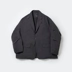 TECH LOOSE 2B JACKET TWILL #CHARCOAL [BJ-56024]