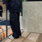 PIGMENT DYE CARGO TROUSERS #NAVY [FPU03241U0001]