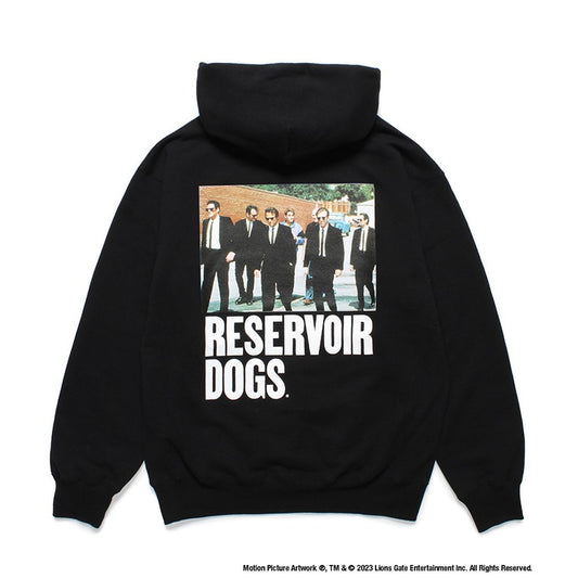 RESERVOIR DOGS | MIDDLE WEIGHT PULLOVER HOODED SWEAT SHIRT #BLACK [RD-WM-SS01]