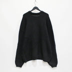 SPLICE KNIT SWEATER #BLACK [FW23-KN01]