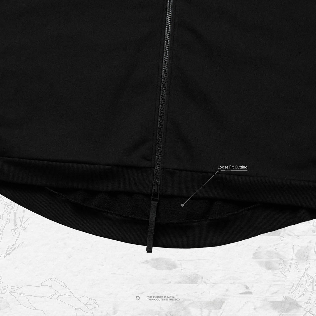 "7-C1" G-System 連帽外套 #BLACK [GOOPI-23AW-OCT-02]